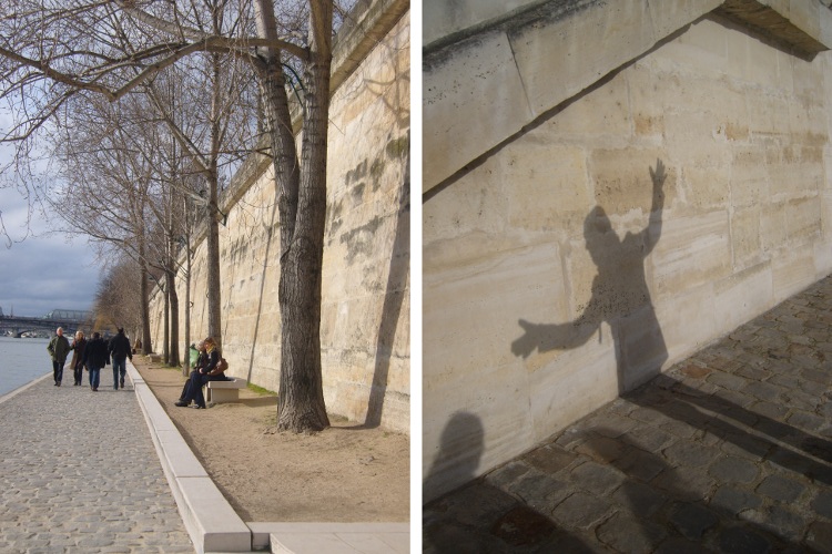 Sur les berges