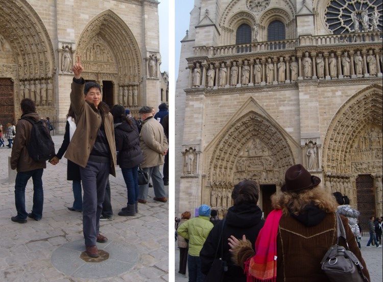 Le Parvis de Notre Dame 