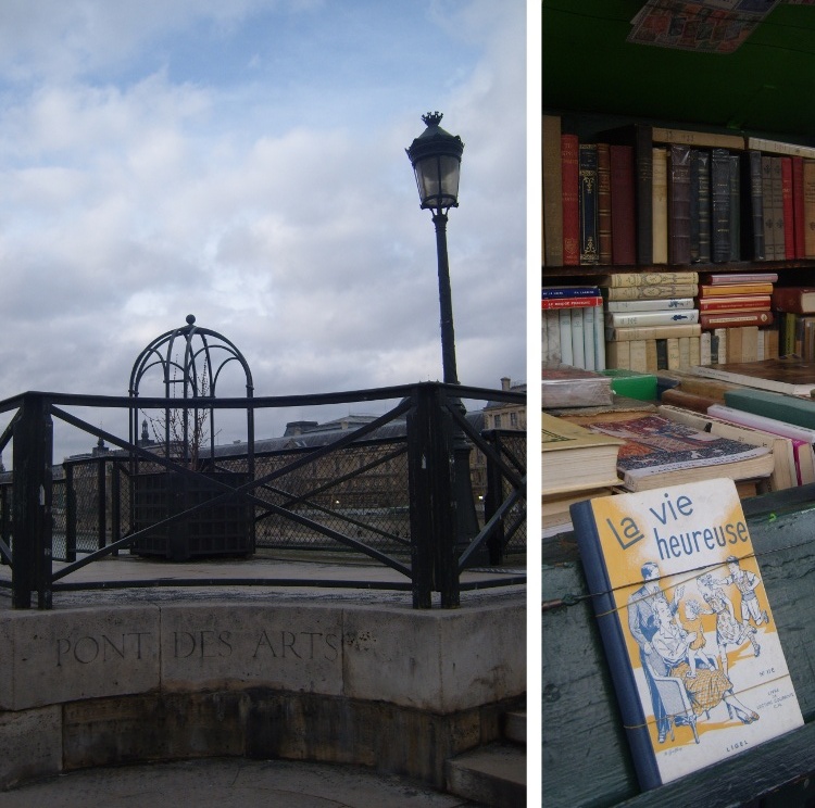 Pont des Arts et Bouquiniste du Quai de Conti