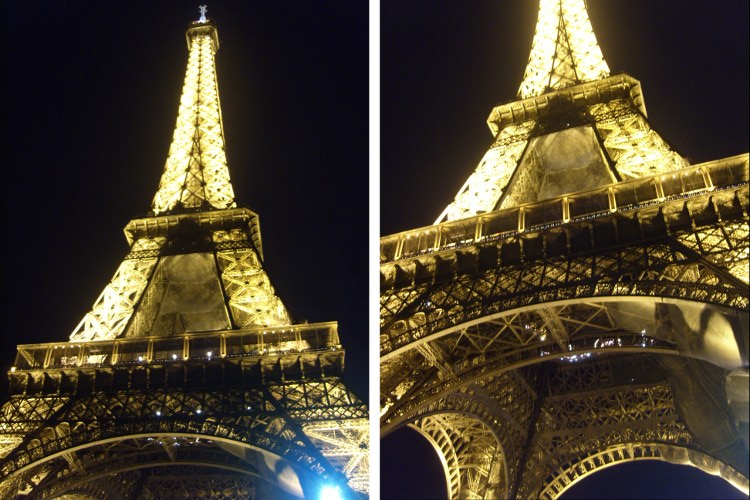 Tour Eiffel bt night