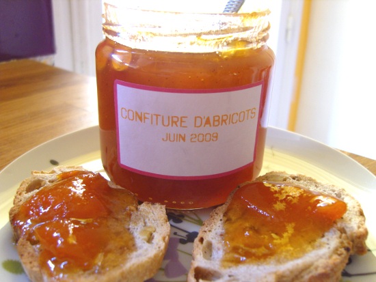 confiture d'abricots